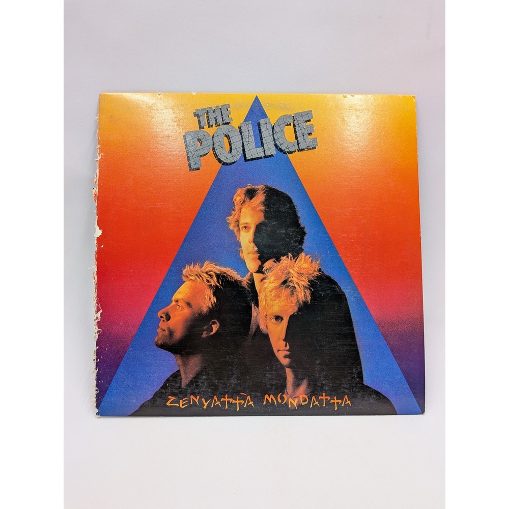 The Police Zenyatta Mondatta Vinyl LP 1980 A&M Records SP-4831 Rock New Wave